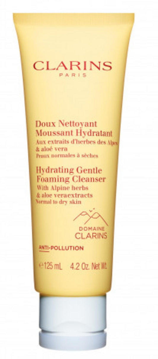 Clarins, Hydrating Gentle, Anti-Pollution, Cleansing Foaming Cream, 125 ml