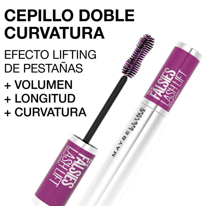 Maybelline The Falsies Lash Lift Washable Mascara 01 Black - MAYBELLINE