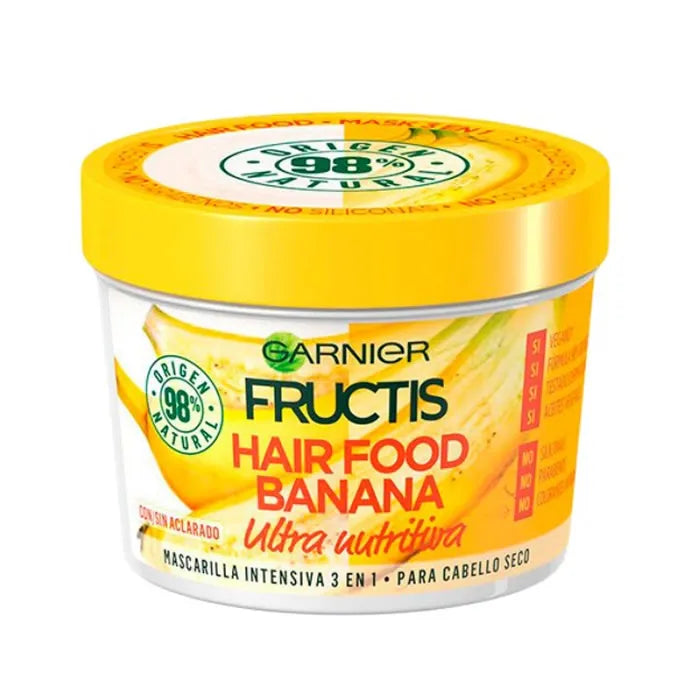 Garnier Fructis Hair Food Banana Ultra Nourishing Mask 390Ml - GARNIER