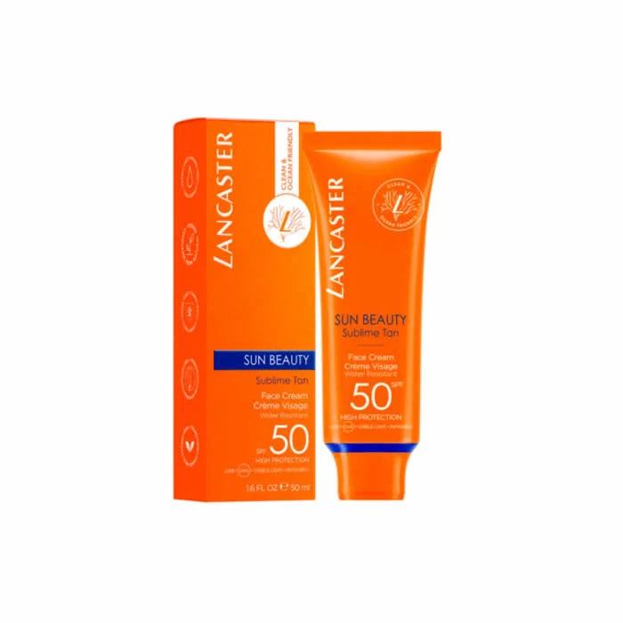 Lancaster Sun Beauty Sublime Tan Face Cream Spf50 50Ml - LANCASTER