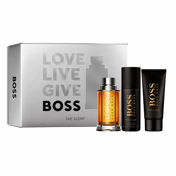Hugo Boss The Scent Eau De Toilette Spray 100Ml Set 3 Pieces - HUGO BOSS