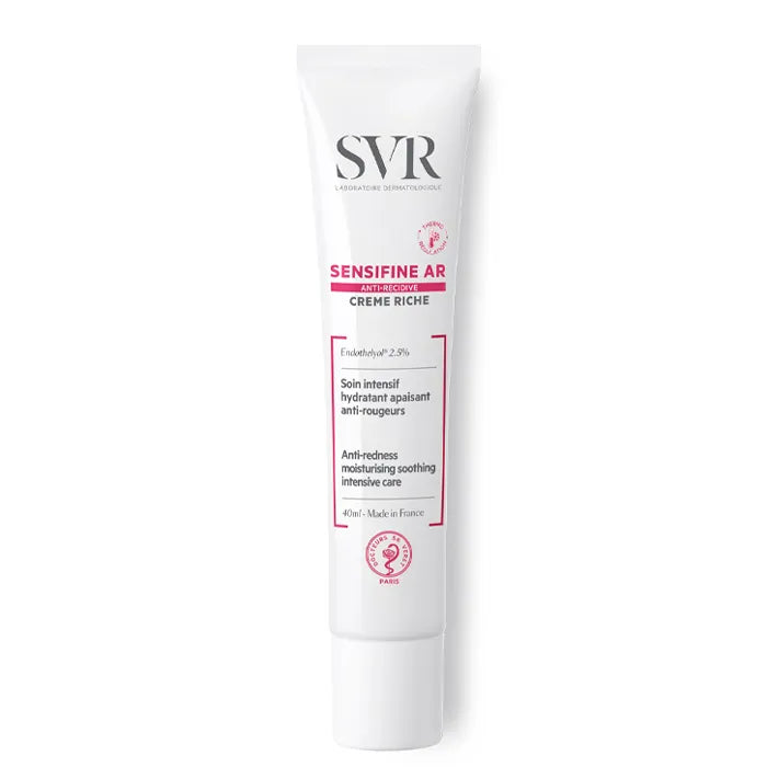 Svr Sensifine Ar Rich Cream Anti-Redness Moisturising Soothing Intensive Care 40Ml - SVR