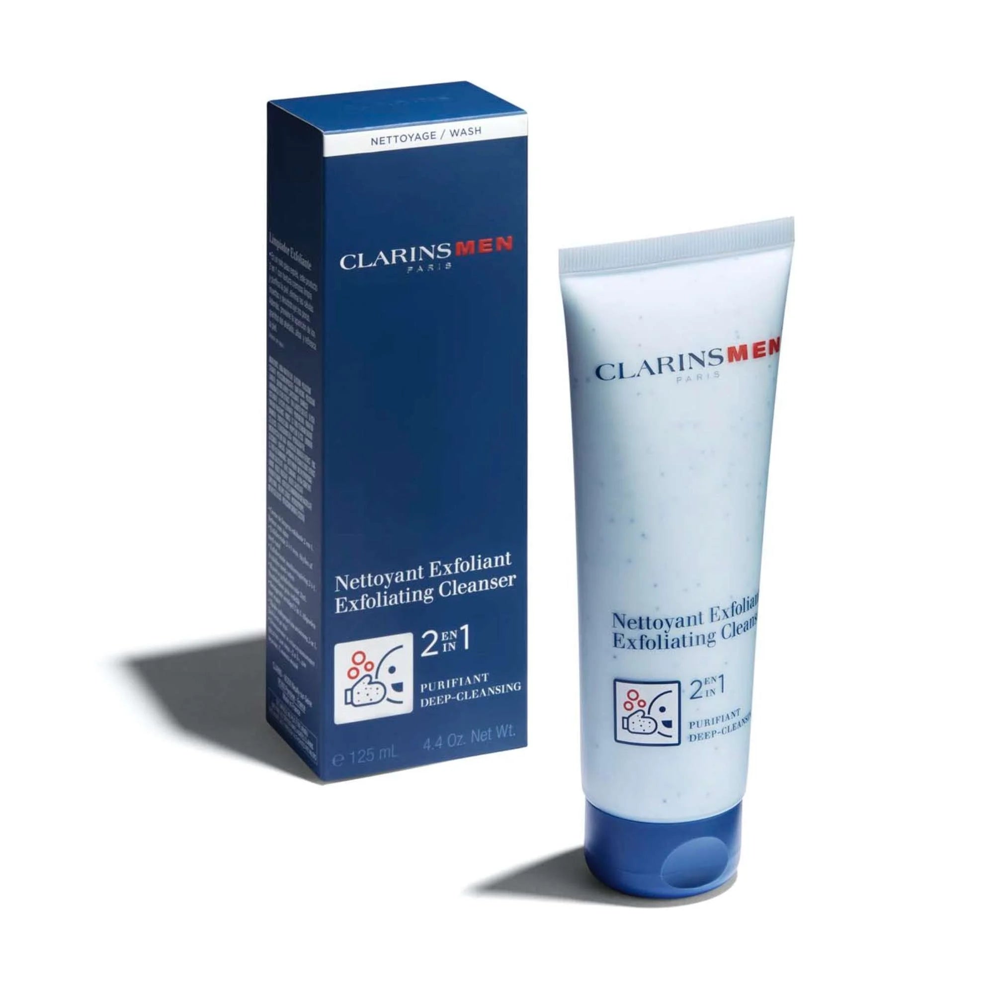 Clarins Men Nettoyant Exfoliant Visage 125Ml - CLARINS
