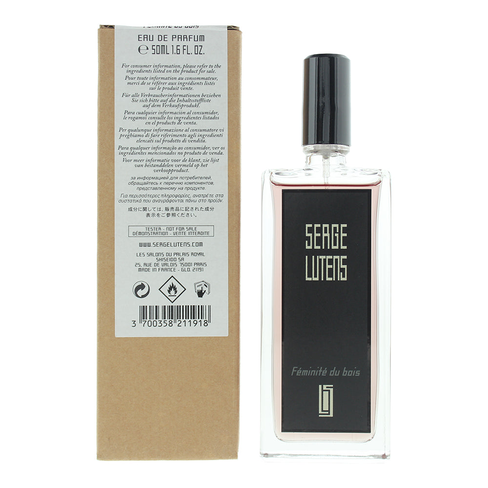 Serge Lutens, Feminite Du Bois, Eau De Parfum, Unisex, 50 ml *Tester