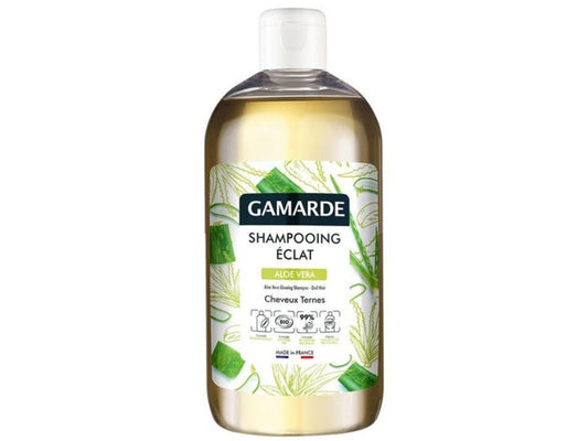 Gamarde, Bio, Aloe Vera, Hair Treatment Shampoo, Shining, All Hair Types, 500 ml