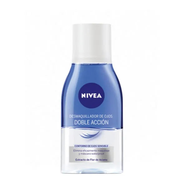Nivea Daily Essentials Double Effect Eye Make Up Remover 125Ml