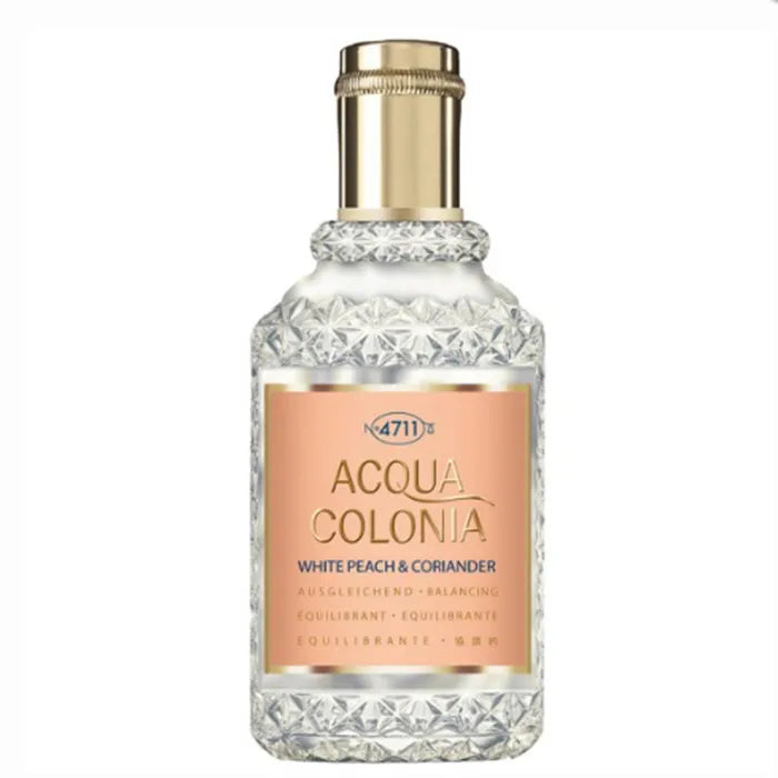 4711 Acqua Colonia White Peach & Coriander Eau De Cologne Spray 50Ml
