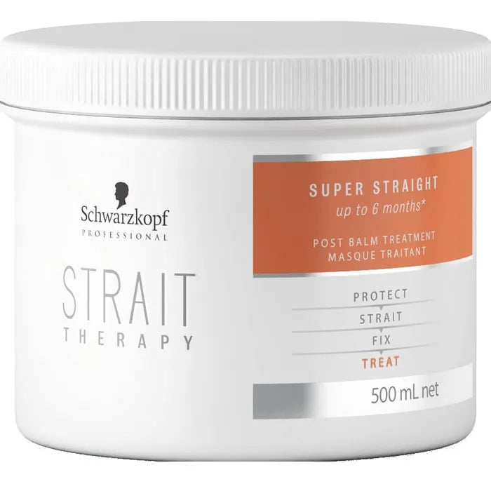 Schwarzkopf Strait Therapy Post Treatment Balm 500ml - SCHWARZKOPF