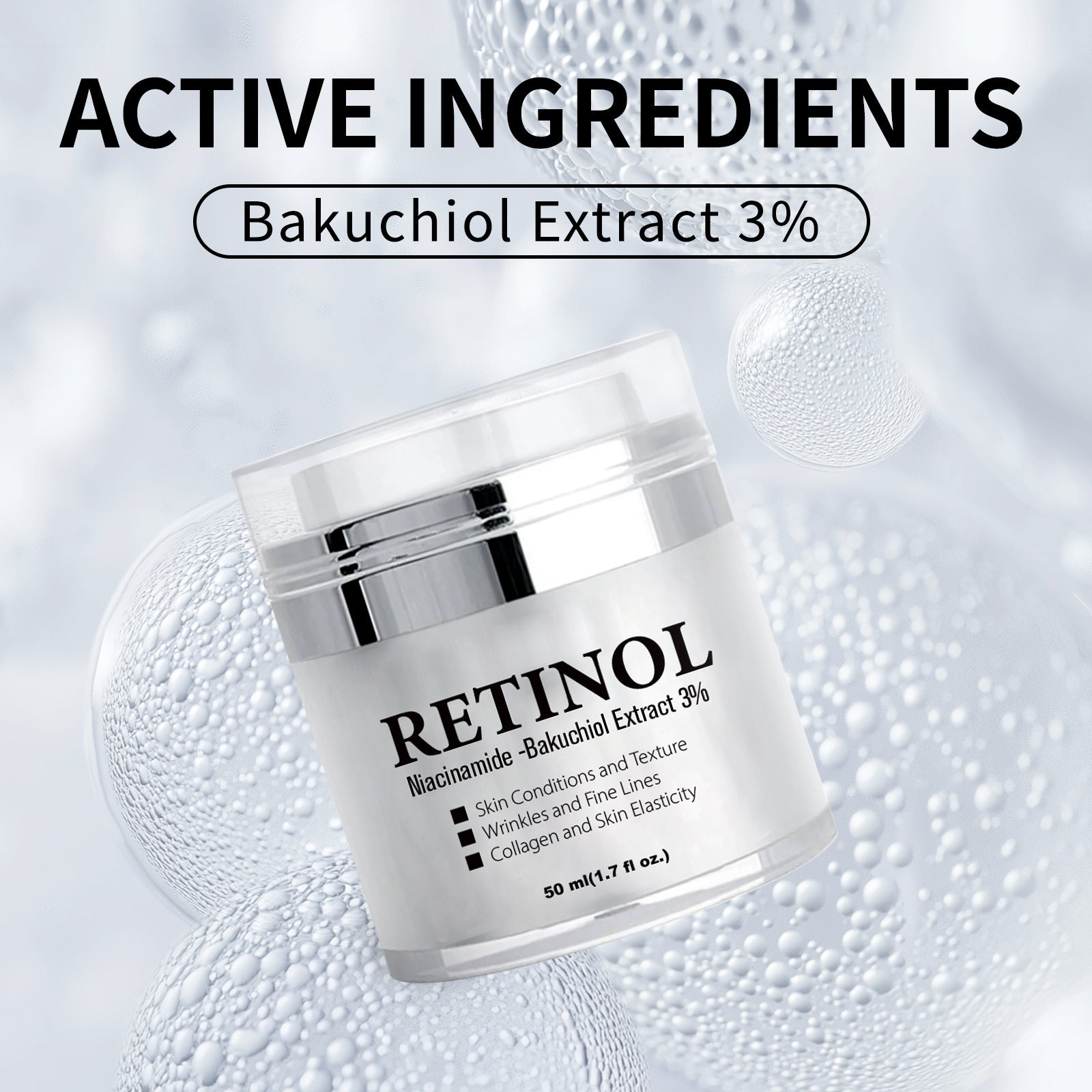 Retinol Tender Skin Care Whitening Moisturizing Nourishing Anti-Wrinkle Repair Cream