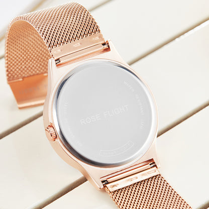 Relojes de cuarzo para hombre y mujer.