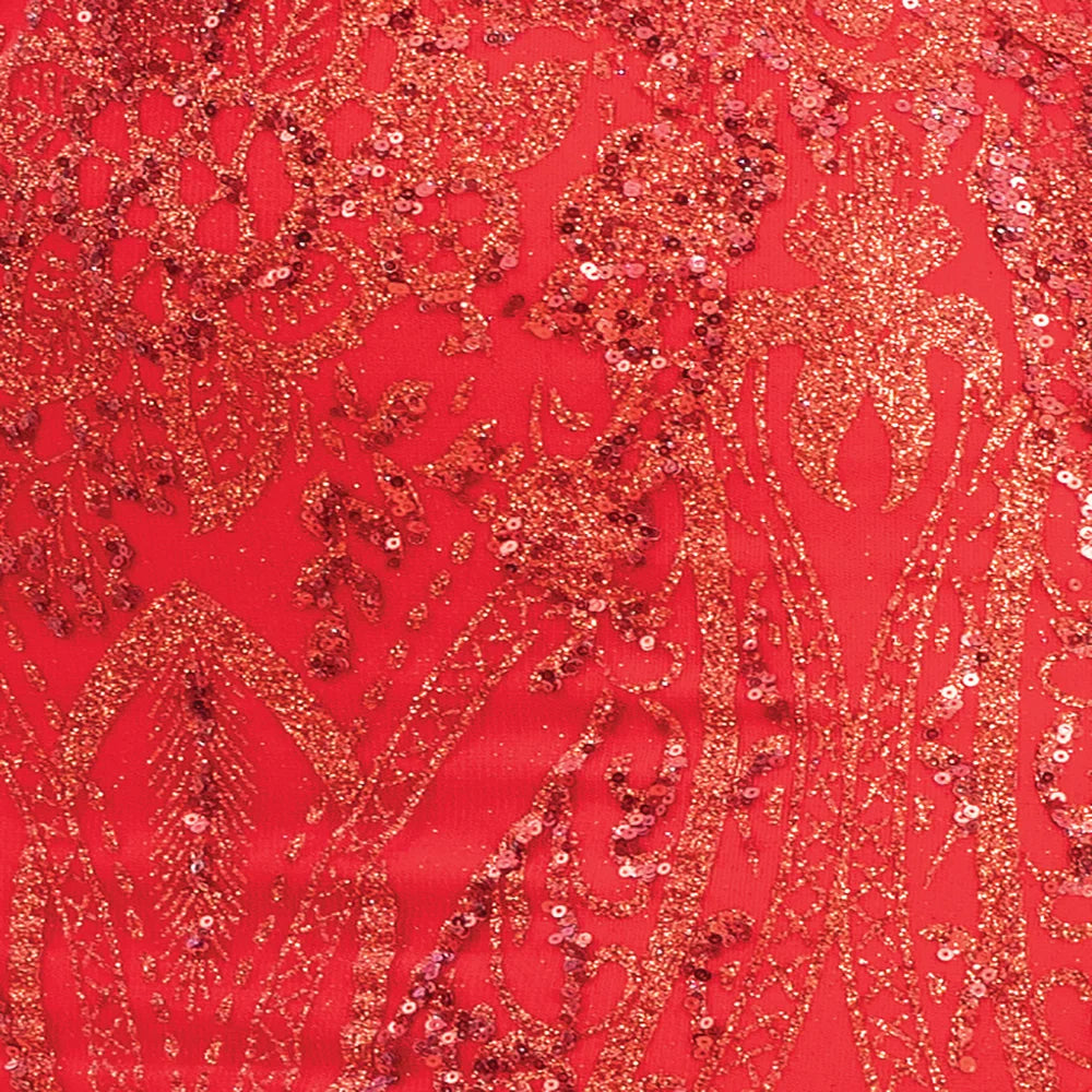 Beaded Off-the-Shoulder Mermaid Gown with Sheer Bodice and Sequin Detailing Prom Dress