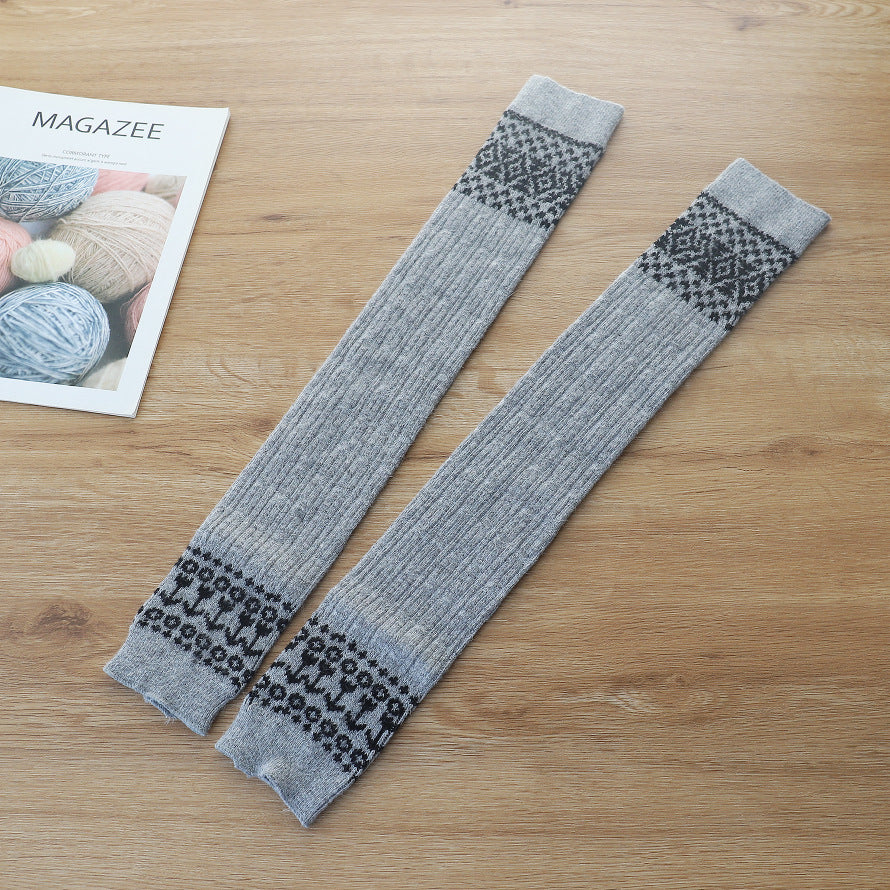 Women's Diamond Fried Dough Twist Stockings Sets