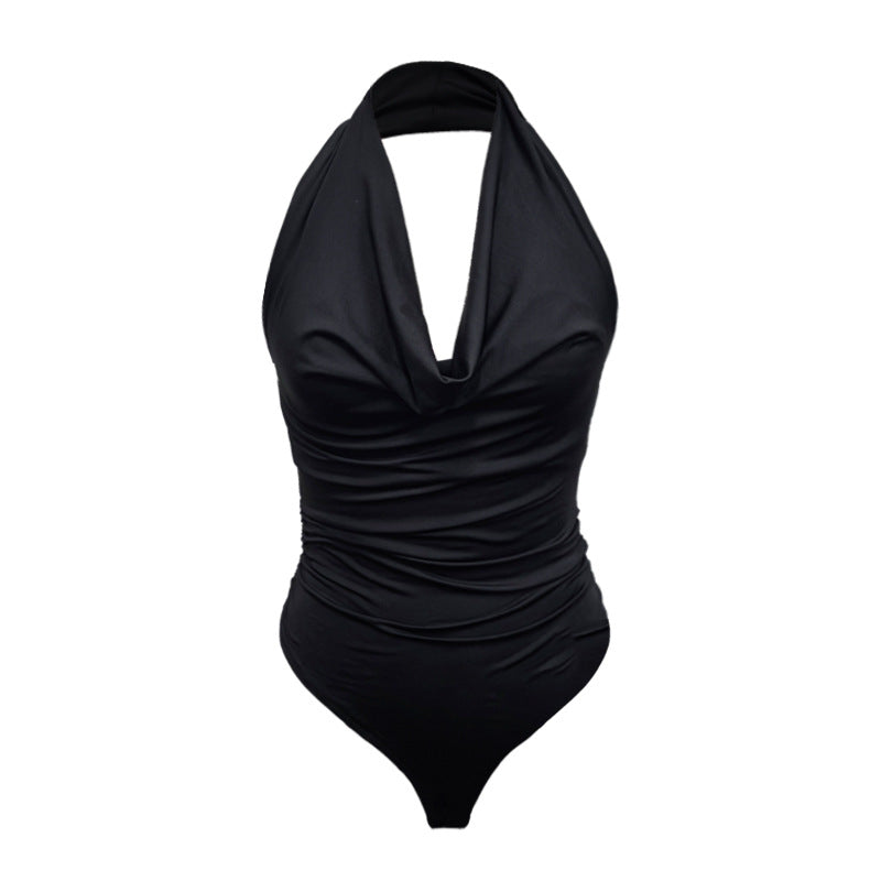 Fashion Women's Sexy Slim-fit Backless Jumpsuit