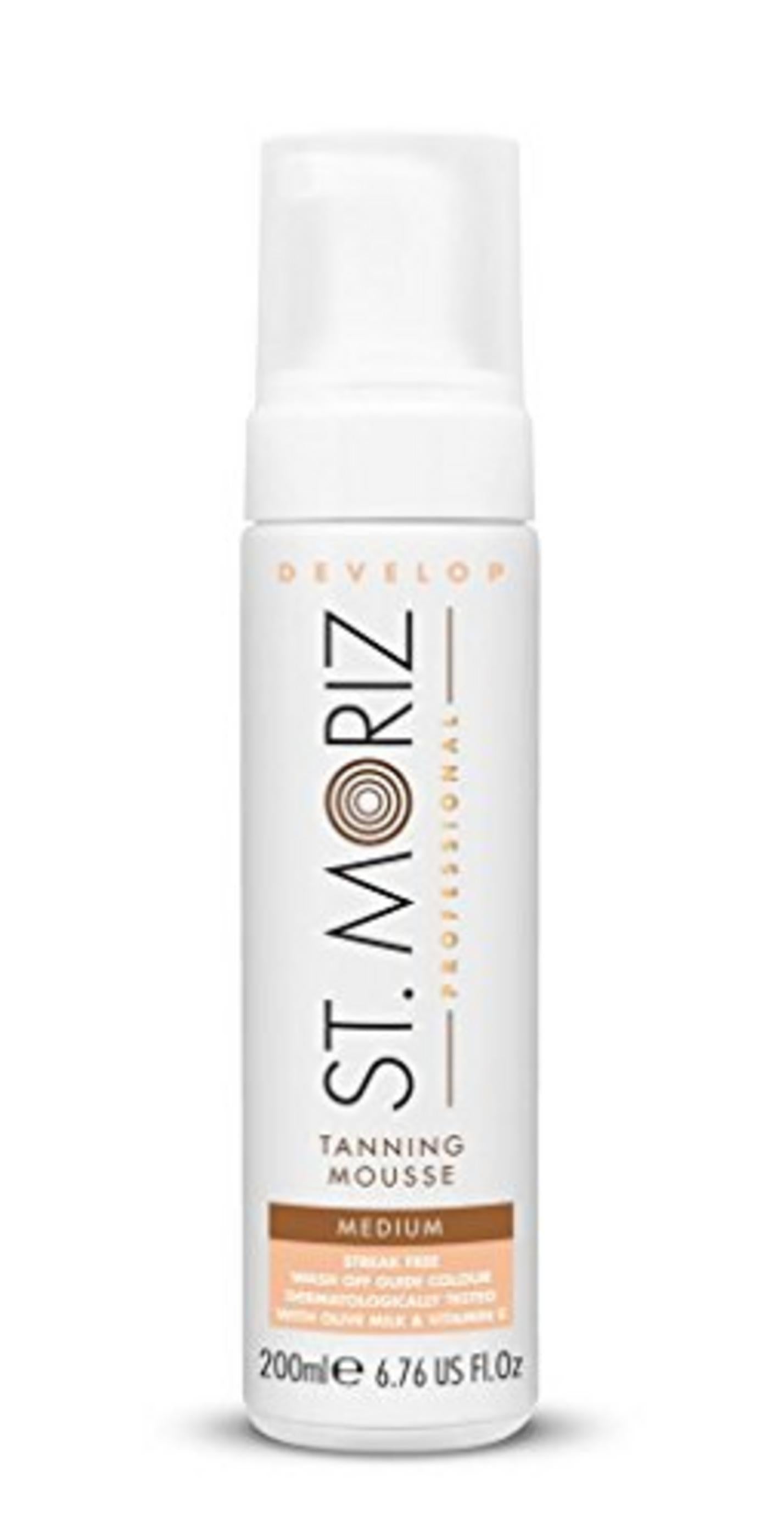 St. Moriz, Instant Self-Tanning Mousse, Bronzing, Self-Tanning Mousse, For Face, 200 ml