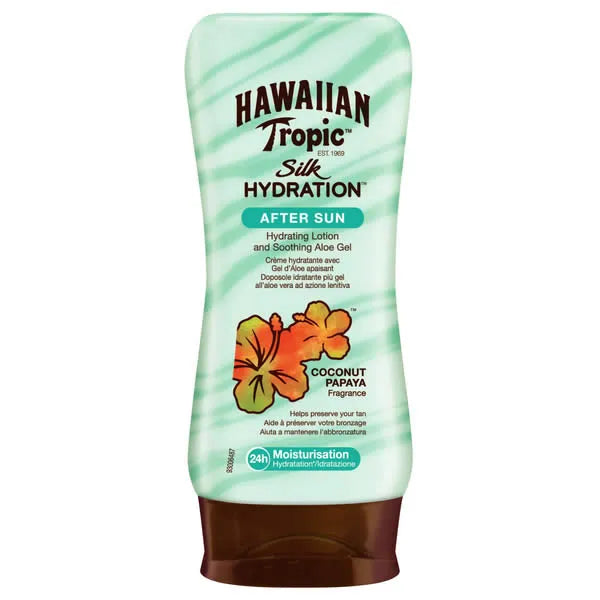 Hawaiian Tropic Silk Hydration Aftersun Aloe Vera Coconut Papaya 200Ml