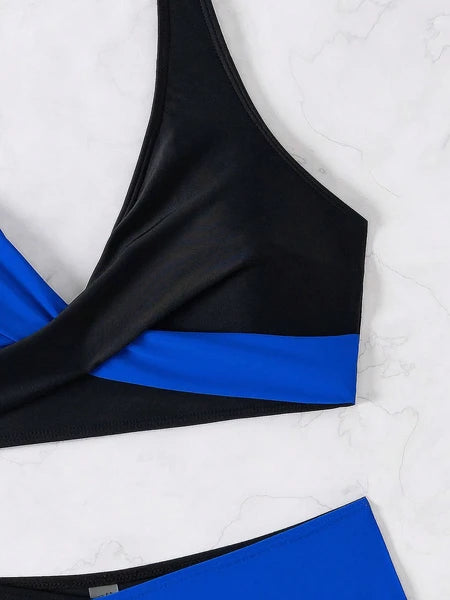 Women's Two-piece Multi Color Quick Drying Fashionable Bikini Swimsuit