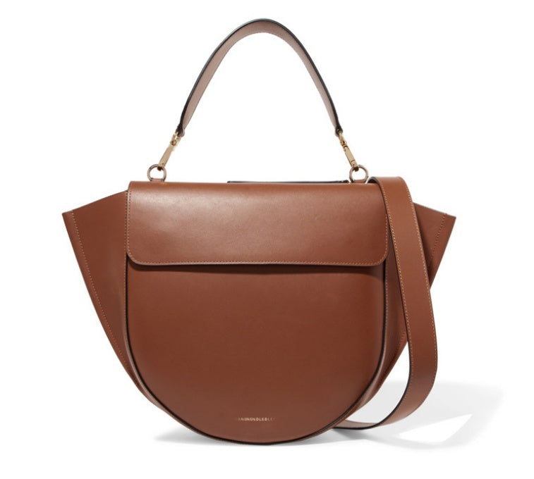 Large-capacity travel wide shoulder strap one-shoulder messenger bag