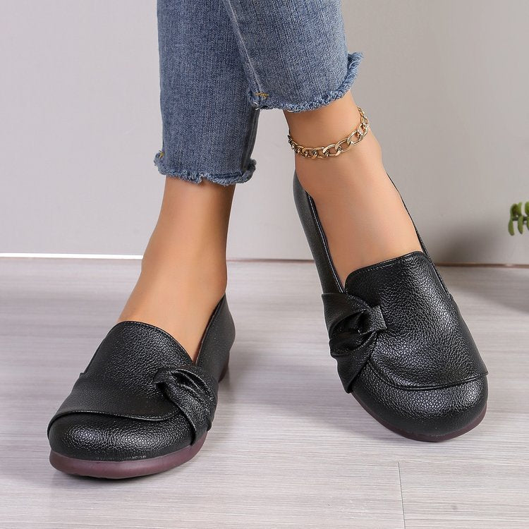 Flat Soft Bottom Round Head Comfortable Shoes