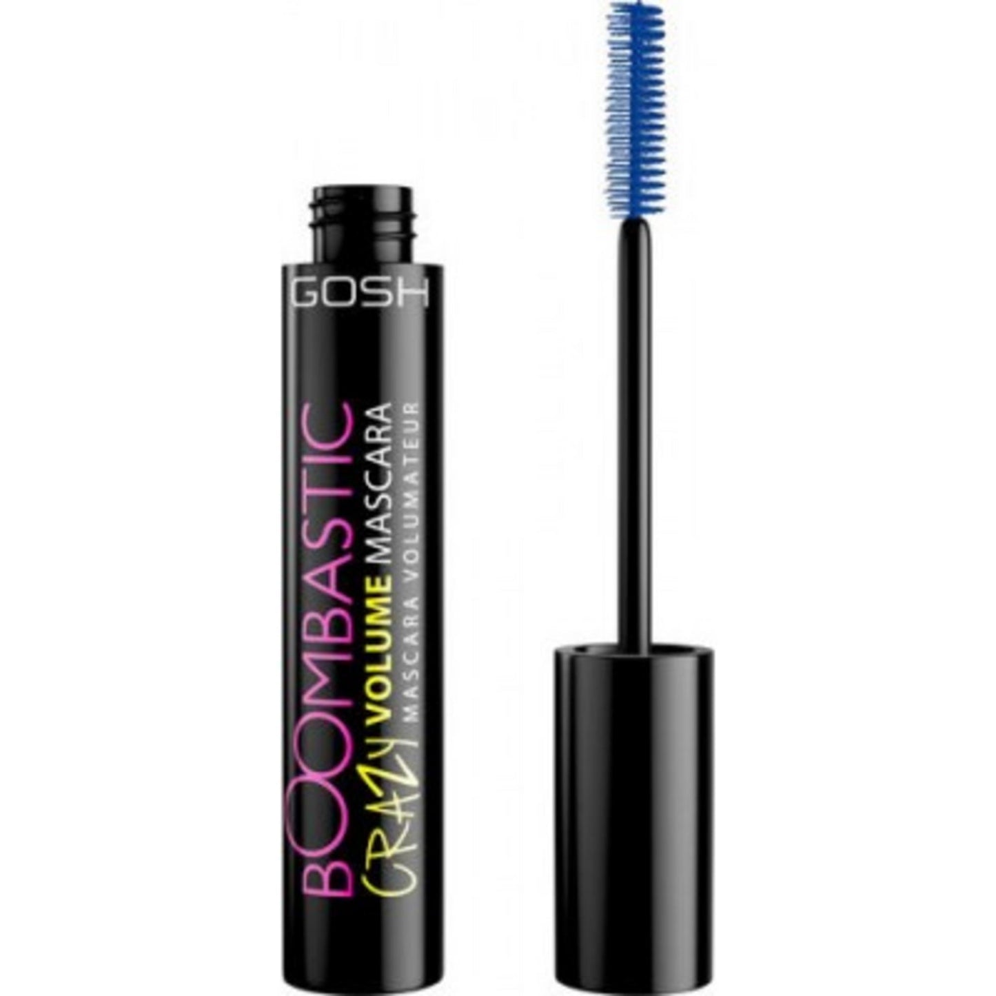 Gosh, Boombastic Crazy, Volume, Mascara, 002, Crazy Blue, 13 ml