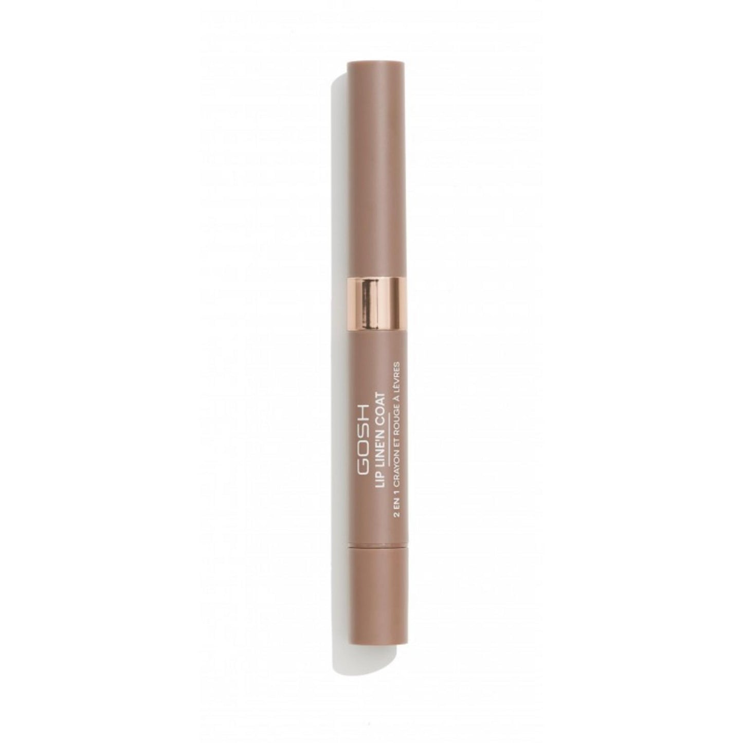 Gosh, Line'n Coat, Lip Liner & Lip Coat 2-In-1, 003, Soft Nougat, 2 ml