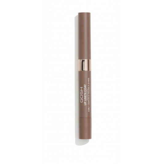 Gosh, Line'n Coat, Lip Liner & Lip Coat 2-In-1, 005, Brown Sugar, 2 ml