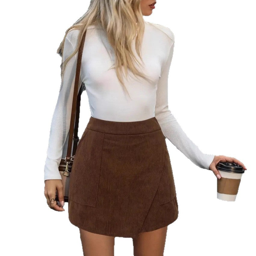 Arm Covering Fashion High Waist Skirt For Women