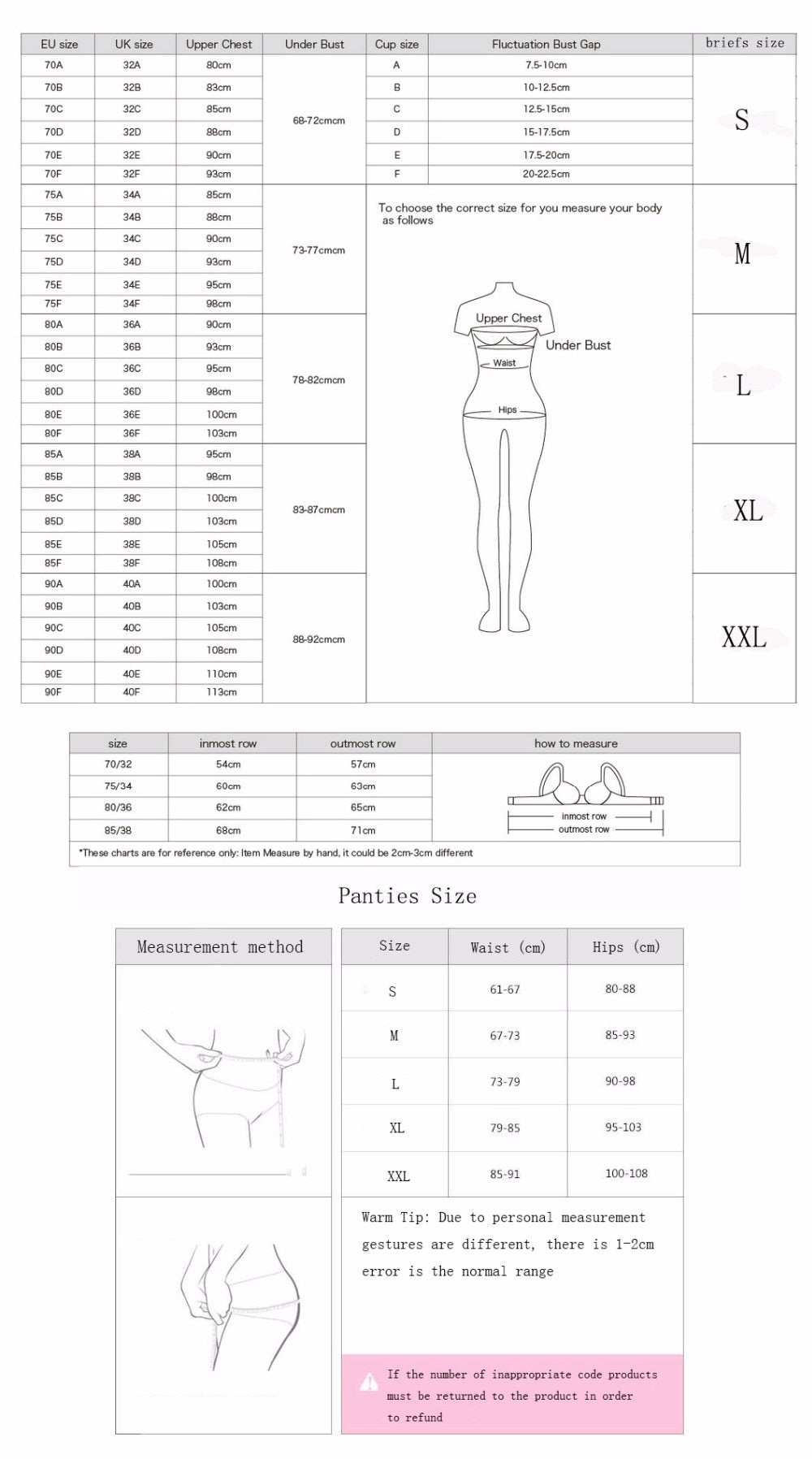 Sexy Intimates Bra Set wire free Underwear Lace Lingerie Push Up bralette Comfortable Bra and panty Sets