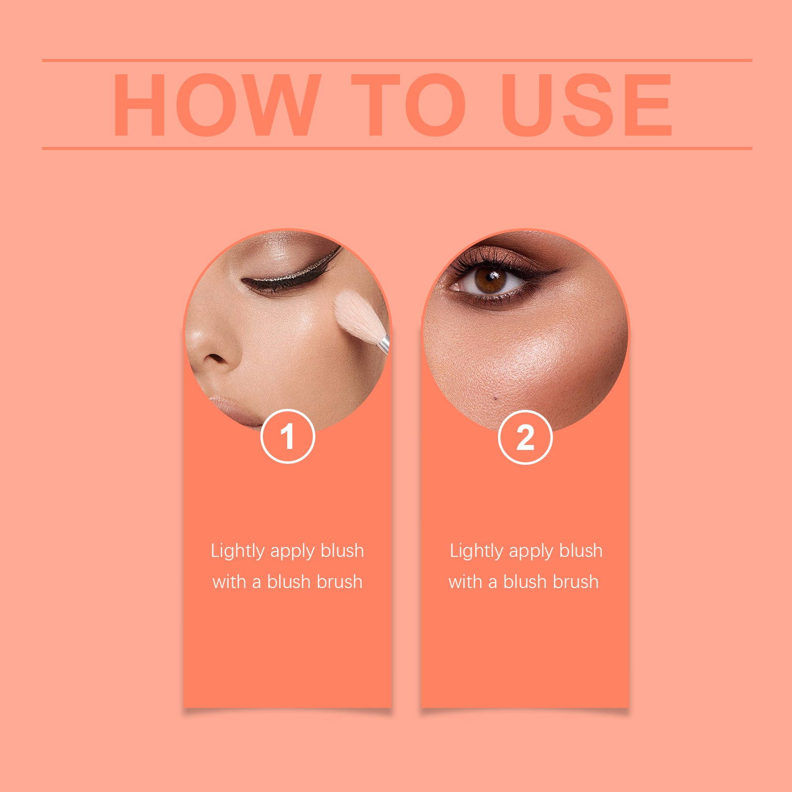 Butter Moisturizing Blush Nude Makeup Brightening And Expanding Color Long Lasting Matte Rouge Makeup