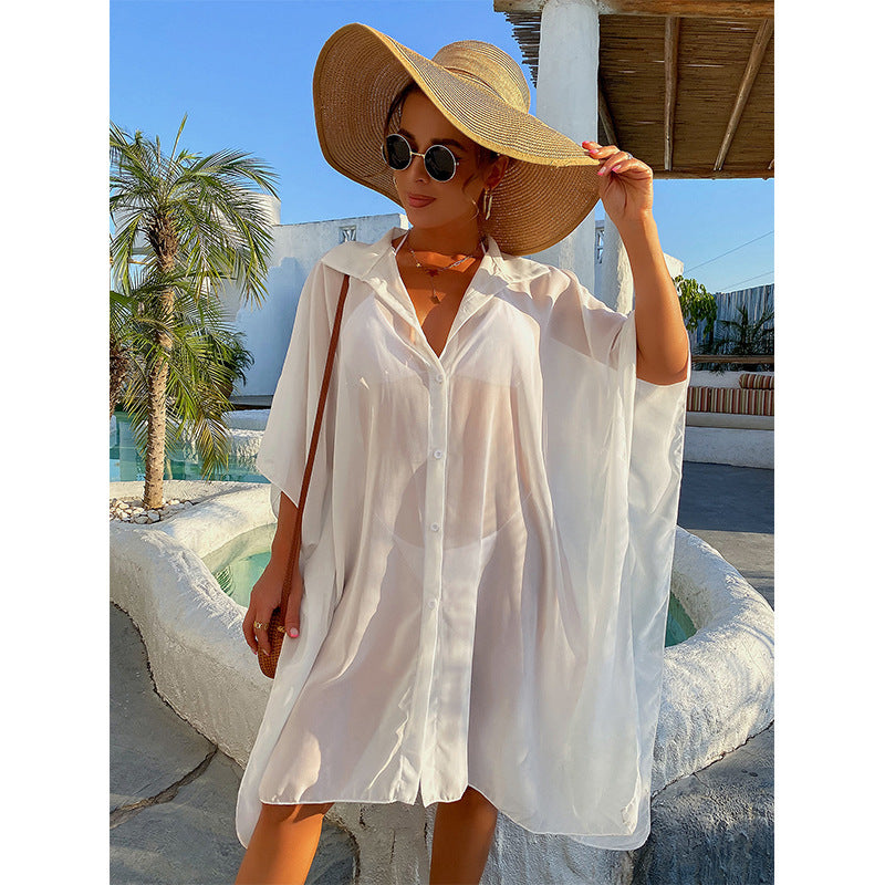 Loose All-match Single-breasted Sunscreen Jacket