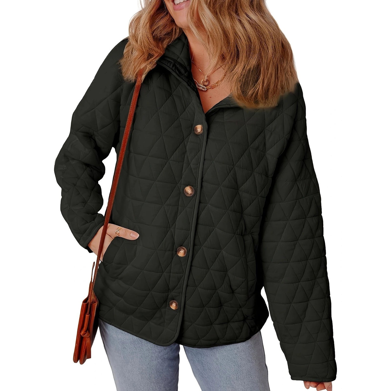 New Cotton Coat With Solid Color Women