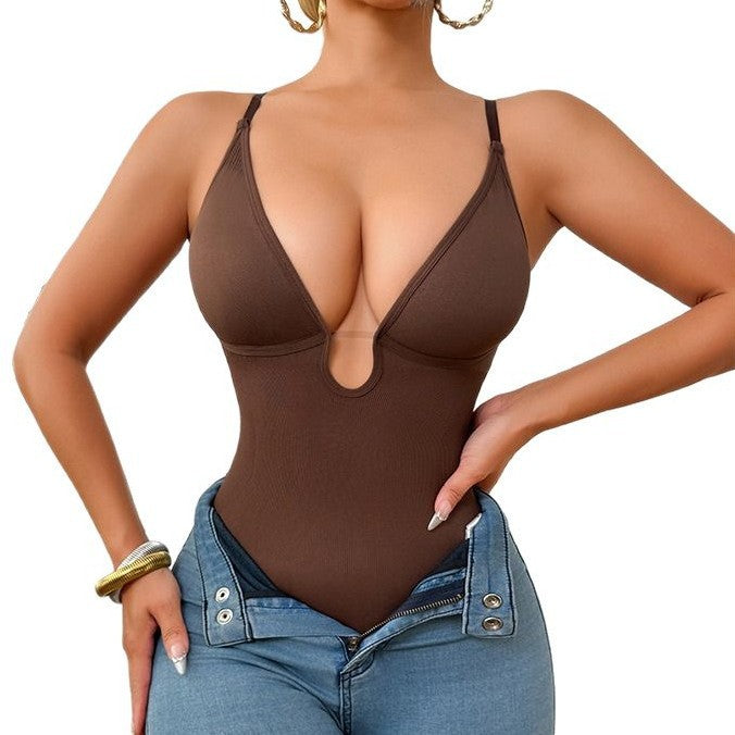Women's Corset Sexy Deep V Belly Contracting And Hip Lifting
