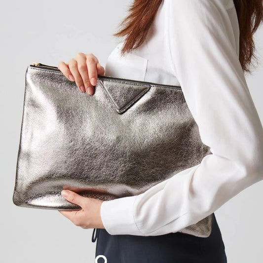 Women Day Clutch Bags Luxury Designer Lady Handbags  new female envelope bags  wallet silver