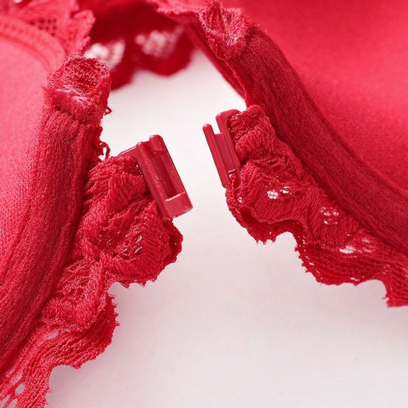 Lace back bra suit