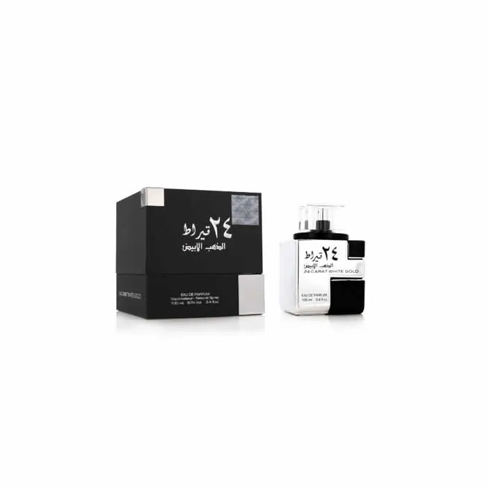 Lattafa 24 Carat White GoldEDP Spray 100Ml