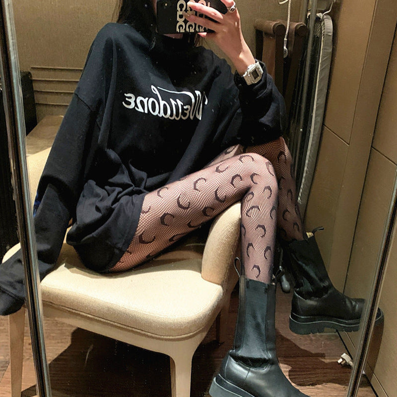 Women's Fashion Jacquard Fishnet Stockings Stockings