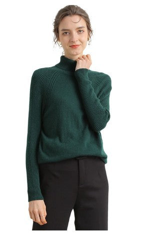 Womens Thick Fitted Slimming Pullover Base Layer Top