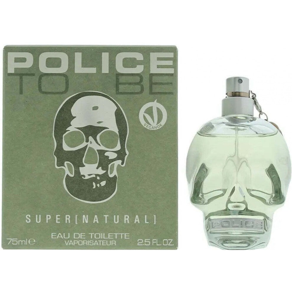 Police, To Be Super Natural, Eau De Toilette, Unisex, 75 ml