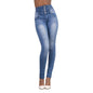 Jeans skinny donna primavera estate Pantaloni a matita in denim Jeans elasticizzati di marca superiore Pantaloni a vita alta Jeans a vita alta da donna