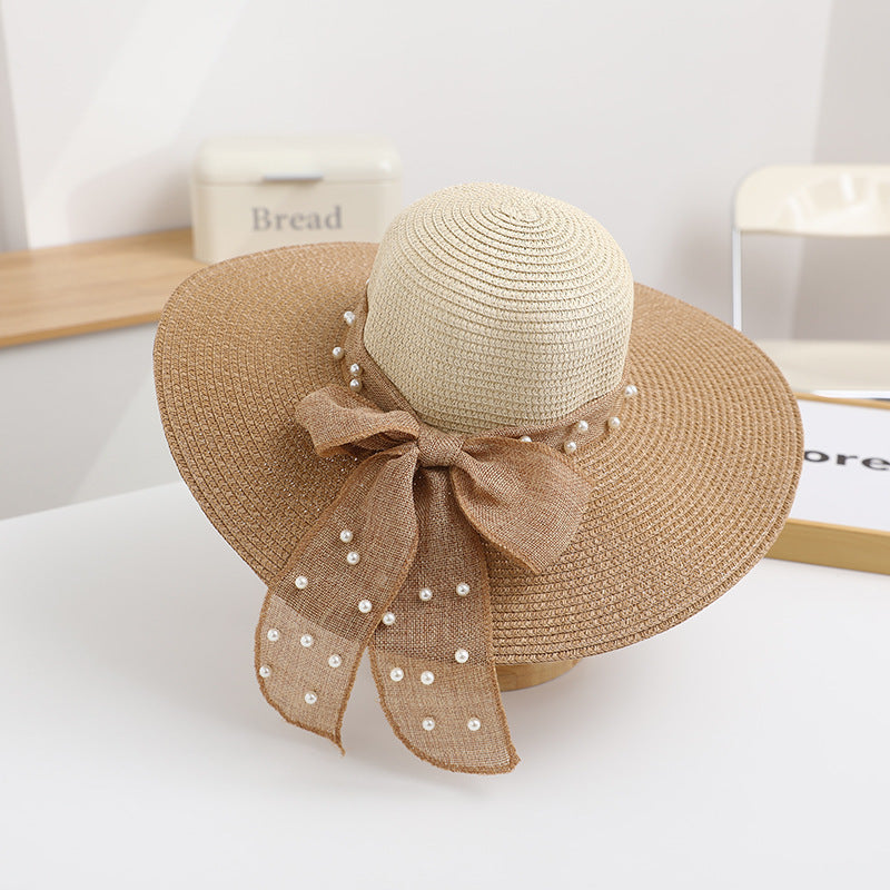 Women's Sunscreen Shade Breathable Straw Hat