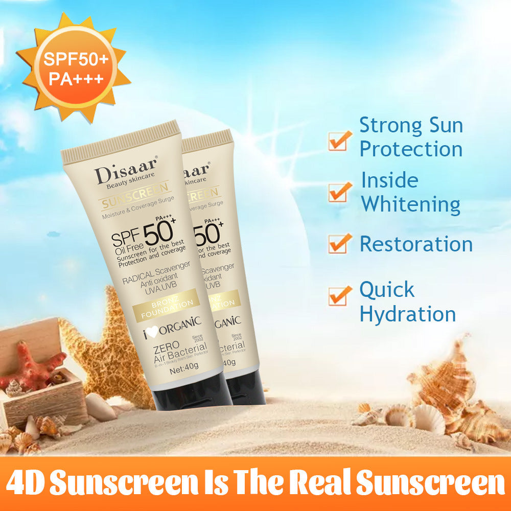 Waterproof, Sweatproof And Anti-tan Hydrating Sunscreen