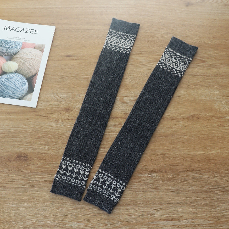 Women's Diamond Fried Dough Twist Stockings Sets