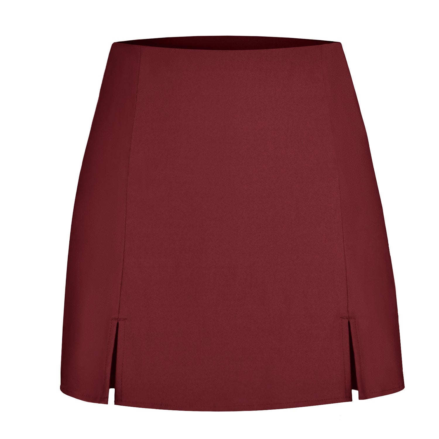 New Style Casual Skirt-trousers With Double Side Slits