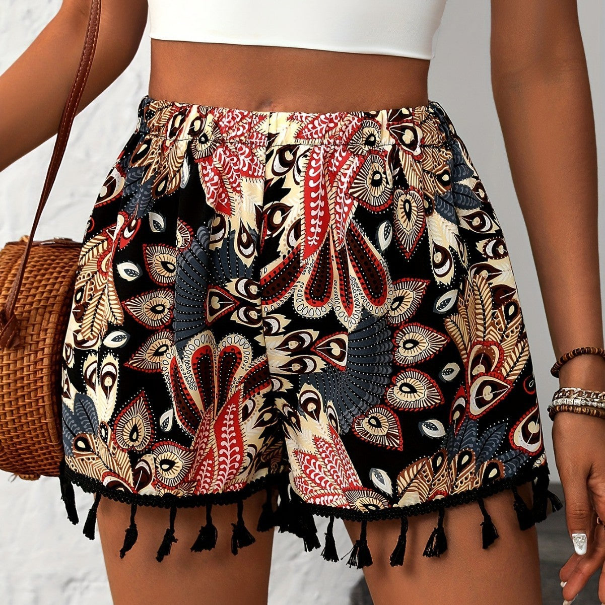 Fashion Women's Printed Casual Shorts