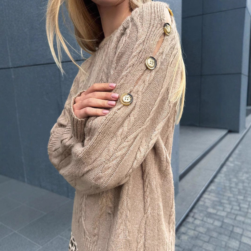 Top Retro Fashion Autumn And Winter Sweater