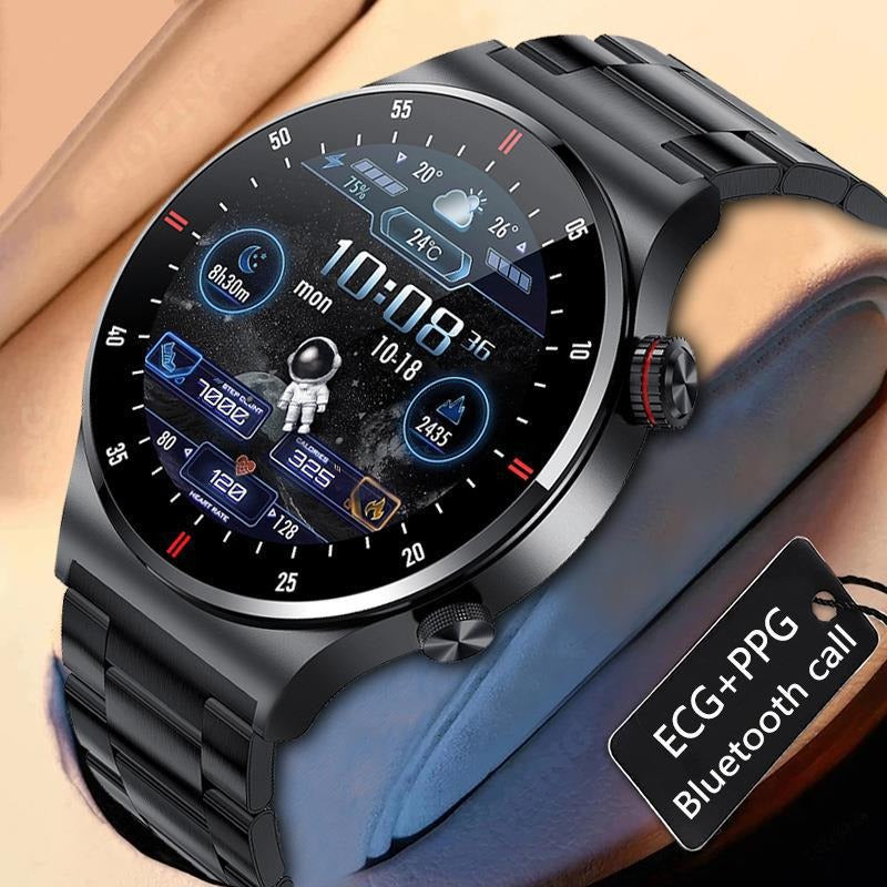 QW33 Smart Watch ECG+PPG Music Player Pedometer Bluetooth Call Smart Watch