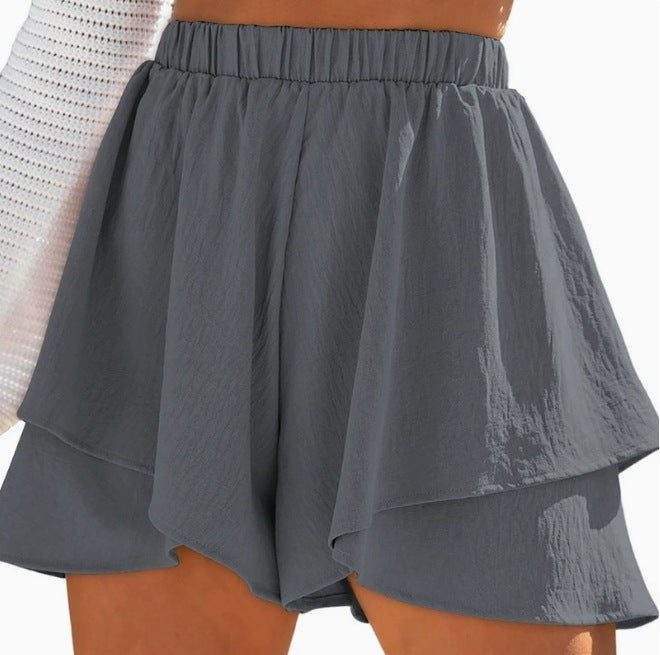 Shorts Women's Clothing High Waist Fashion Three Points