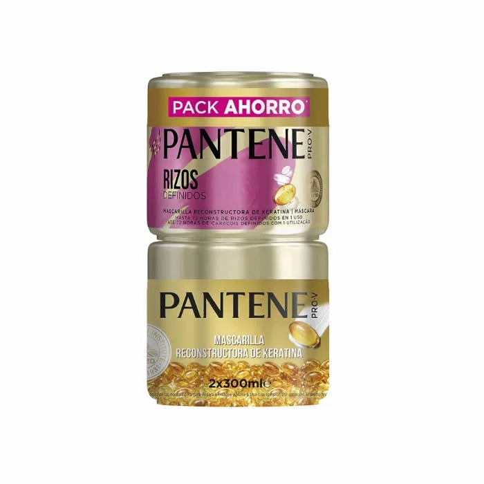 Pantene Keratin Reconstructing Mask For Defined Curls 2X300Ml - PANTENE