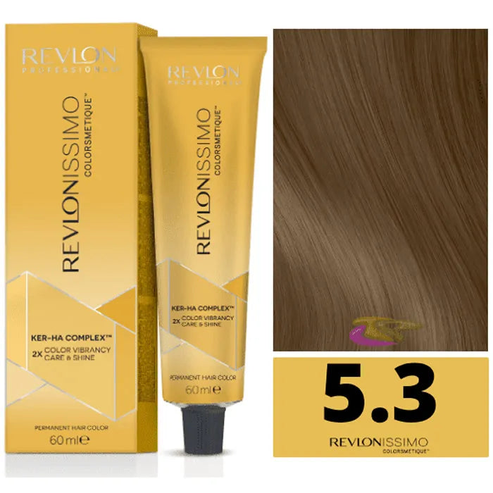 Revlon Revlonissimo Colorsmetique 5,3 Light Golden Brown 60Ml - REVLON