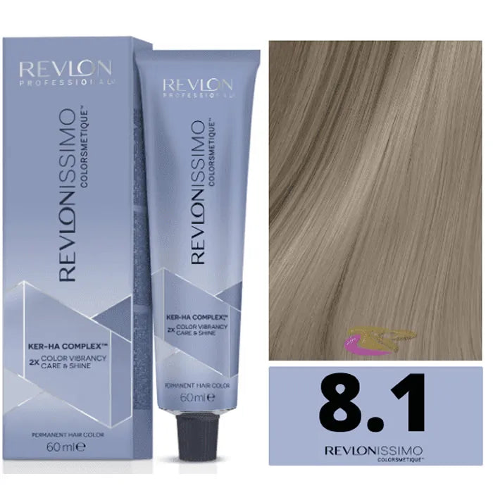 Revlon Revlonissimo Colorsmetique 8,1 Light Ash Blonde 60Ml - REVLON