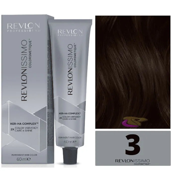 Revlon Revlonissimo Colorsmetique 3 Dark Brown 60Ml - REVLON